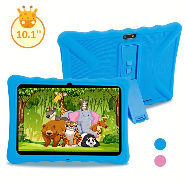 10-Inch Kids Tablet Veidoo, 2GB+32GB Storage, 10.1-Inch IPS HD Touchscreen Android Tablet, 4-Core, Dual Camera