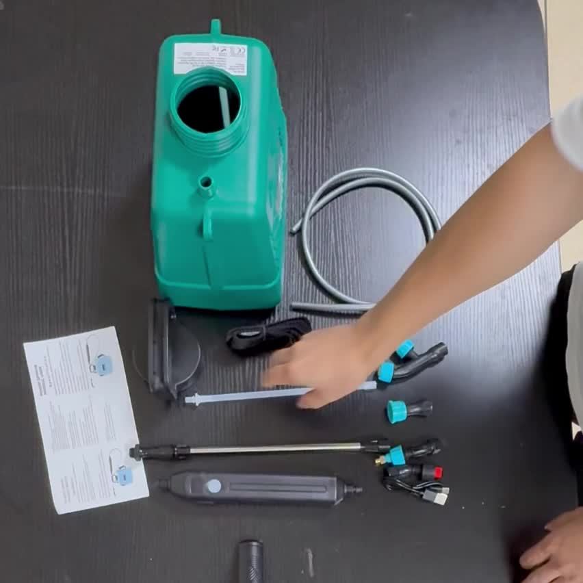 1.3 Gallon Battery-Powered Garden Sprayer with USB Rechargeable Handle, 4 Nozzle Spray - Image 12