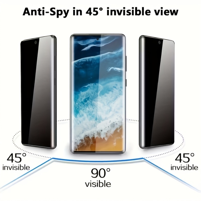 Xiaomi Redmi Note 14 Pro/5G/Note 14 Pro+/Note 14/4G/5G/Note 13 Pro+ Privacy Screen Protector - Image 2