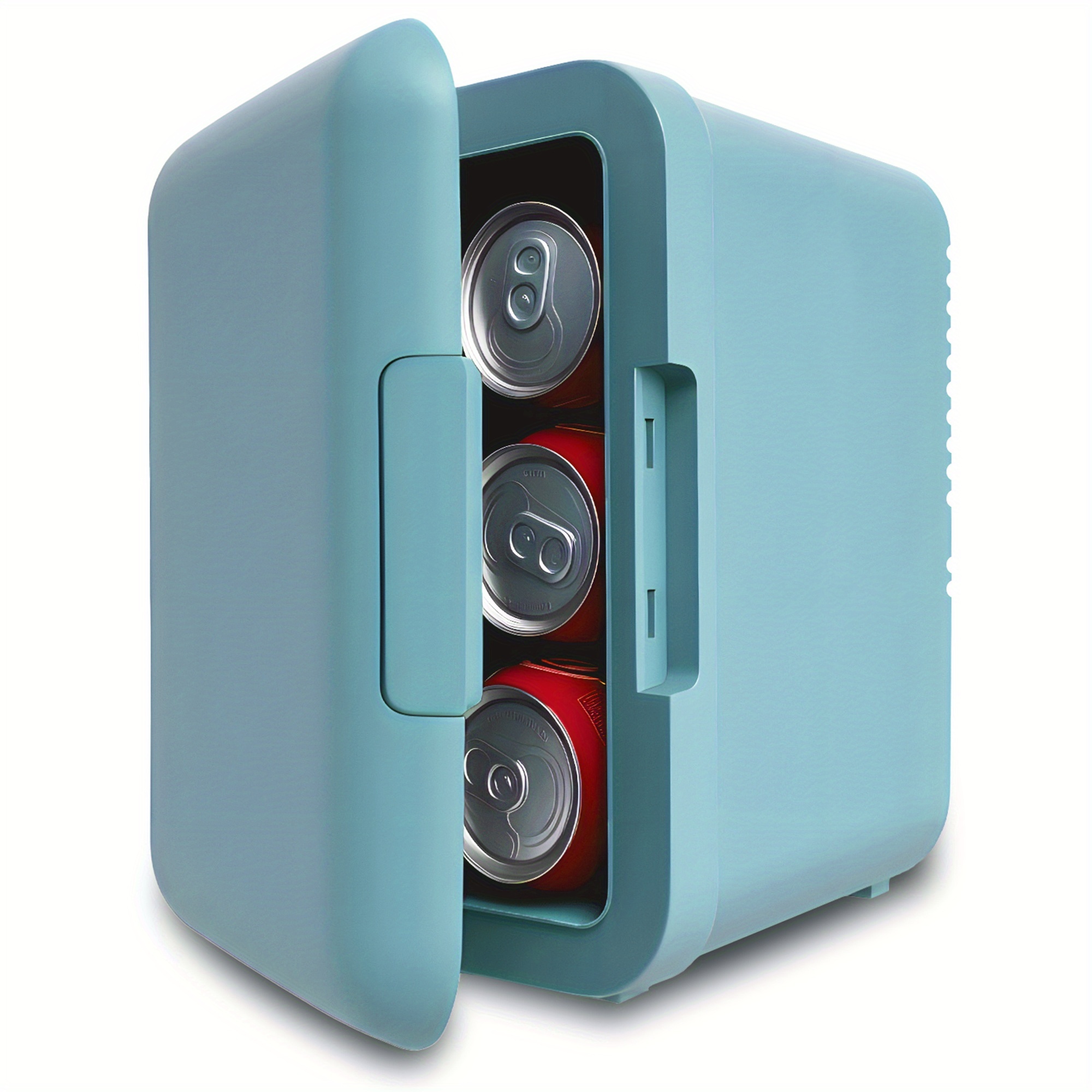 1.06gal Portable Mini Refrigerator with Mirror And Light for Both Heating And Cooling - Image 4