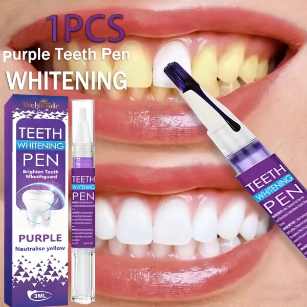1/2pcs WELSUNDE Teeth Pen Professional Gel Whitener with Applicator Tip - 1pc (3ML/0.1FL.OZ)