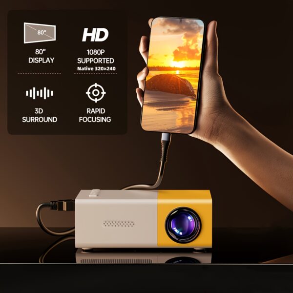 Portable Mini Projector