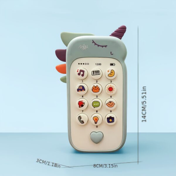 Cute Pony-Shaped Musical Phone Toy
