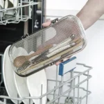 Chopstick Holder Silverware Basket Utensil Rack Dishwasher Basket Fine Mesh for Small Items Chopstick Spoons Utensils Accessory — Chopstick