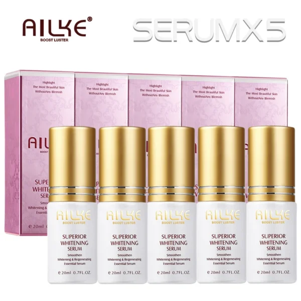 AILKE Whitening Serum, Moisturizing, Deeply Clean Skin, Remove Dark Spots, Stains, Even Skin Tone Essence For Face, Body — AILKE