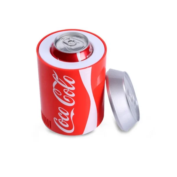 Portable Mini Fridge Hot And Cold cooler Gadget Beverage tanks Cooler Warmer Refrigerator small Movable fridge Cooler Fridge — Portable