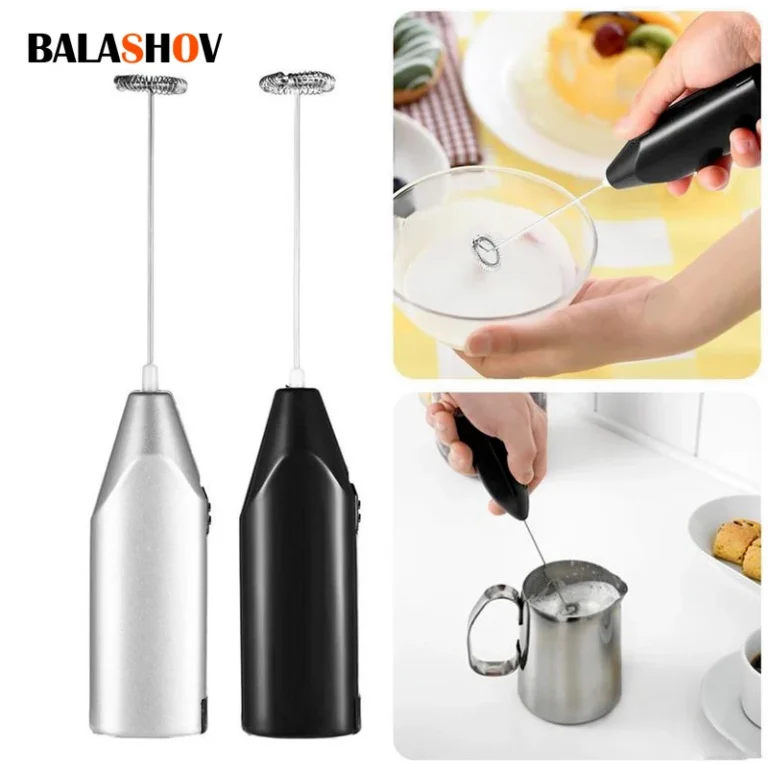 Wireless Milk Foamer Coffee Whisk Mixer Electric Blender Egg Beater Mini Frother Handle Stirrer Cappuccino Maker Cooking Tools — Wireless