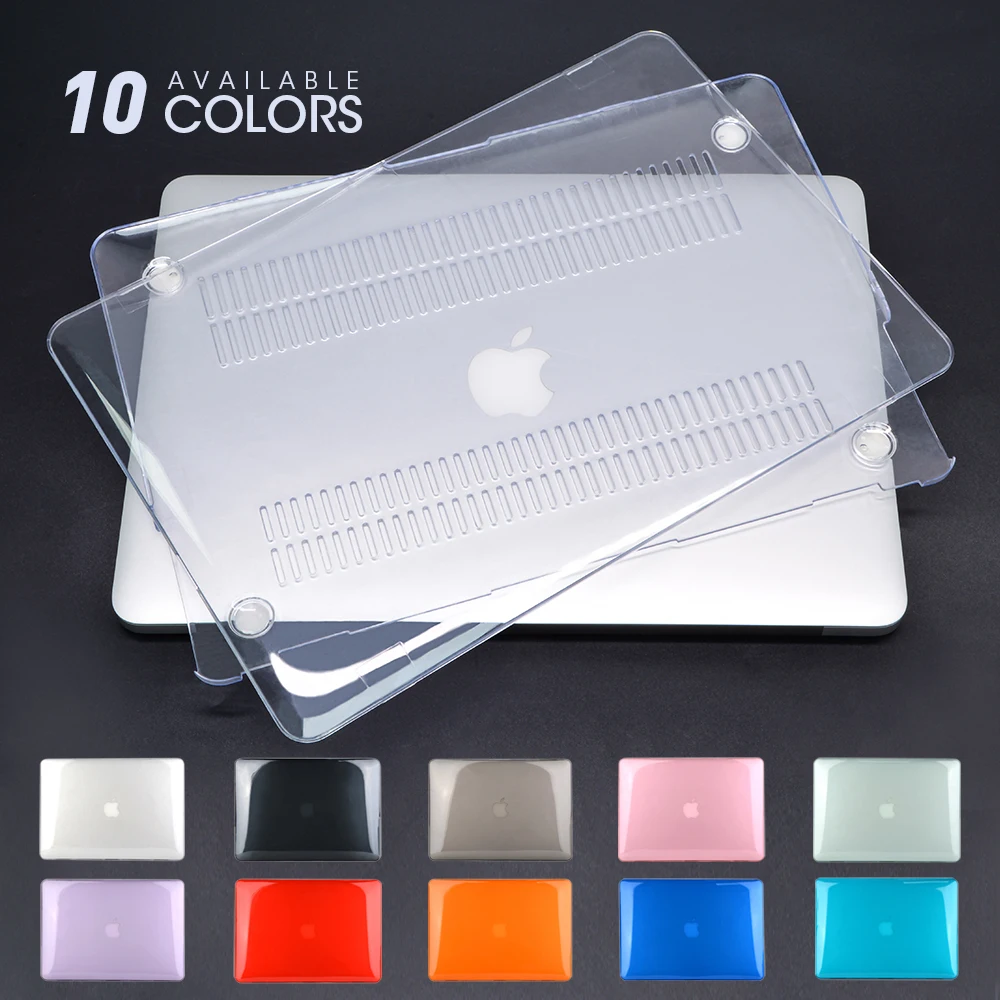 Crystal Laptop Case For Apple Macbook Air 13 A2179 A2337 A2681 For M1 Chip Pro 13 A2338 Macbook 13 15 16 14 112 Protective Cases — Apple