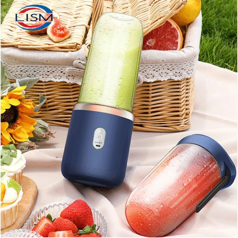Electric Portable Blender Bottle with 6 Blades Multifunctional Fresh Juice Smoothie Maker Ice Crush Cup Food Processor — Electric