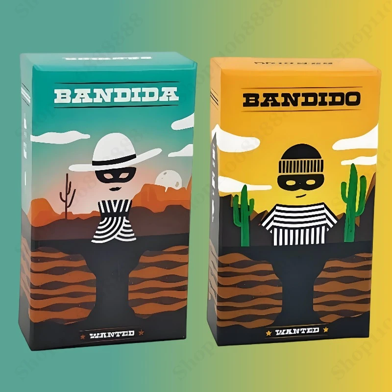 Bandido Bandida Family Table Game 1-4 Players Strategy Card Game For Party Fun With Chinese English Explanations Christmas — Bandido