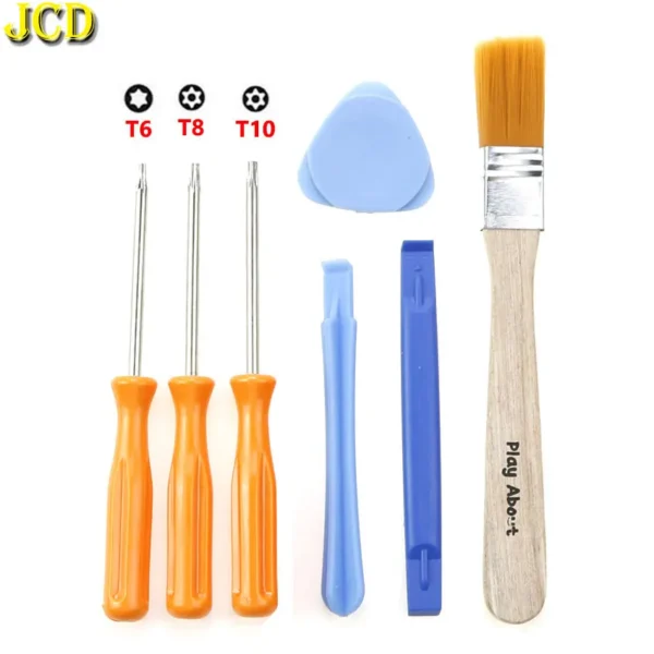 JCD Screw Driver Torx T6 T8 T10 Security Screwdriver For Xbox One 360 Series PS3 PS4 PS5 Tamperproof Hole Repairing Opening Tool — Ring