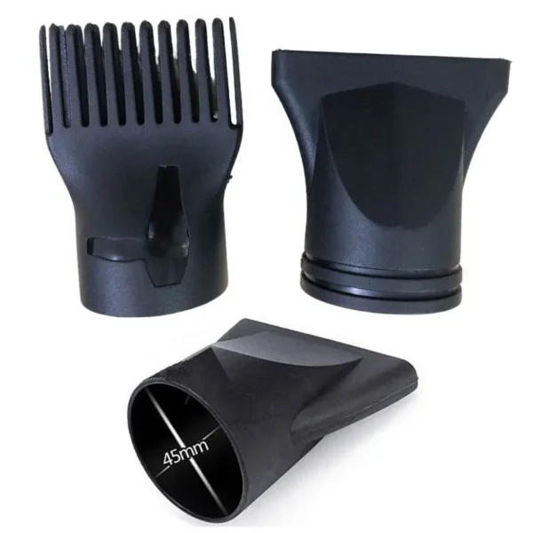 4.5cm Hair Nozzle Dryer Air Blow Collecting Wind Nozzle Comb Universal Hair Diffuser Dryer Comb Hair Styling Tool For Salon Home — Generic