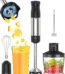 1000W Electric Immersion Handheld Blender, 5 in 1 Kitchen Hand Blender for soups, smoothies, purees and baby food. — Generic