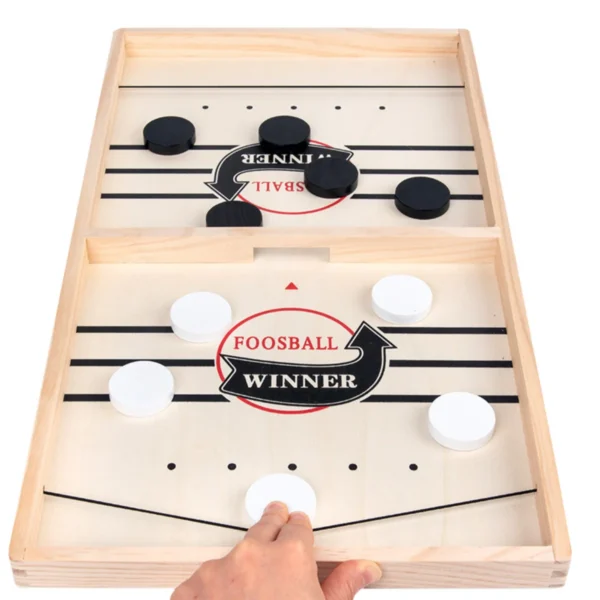 Foosball Winner Games Table Hockey Game Catapult Chess Parent-child Interactive Toy Fast Sling Puck Board Game Toys For Children — Foosball