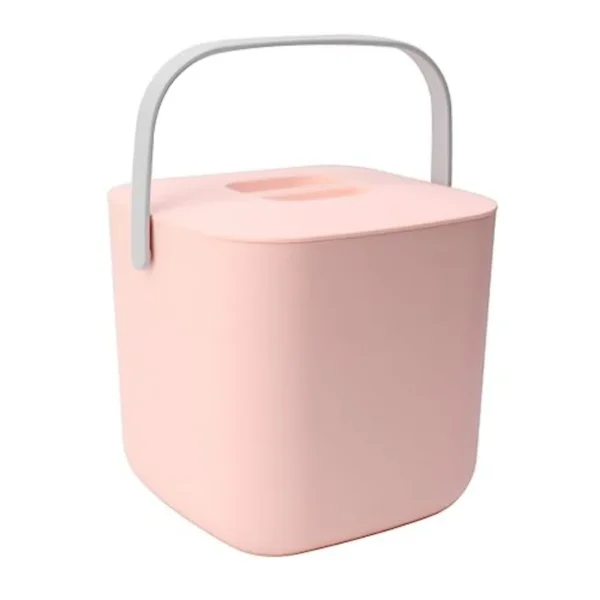 Countertop Dishwasher 18W 8.5V 2A Portable Countertop Dishwasher for Kitchen Pink — Countertop