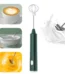 1 PCS USB Rechargeable Handheld Egg Beater 3 Speeds Electric Milk Frother Foam Maker Mixer Coffee Drink Frothing Wand Foamer — Generic