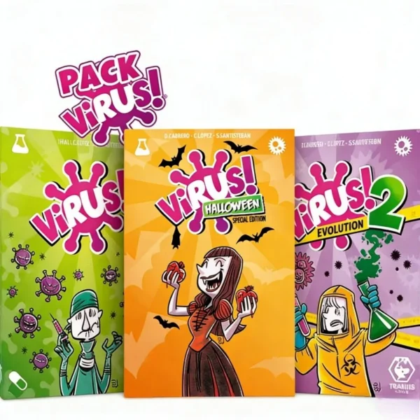 The latest Virus virus infection card interactive toys foreign version of the family gathering game spot. card games — Ring