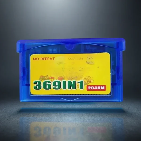 369 in 1 GBA Game Cartridge 32-bit Retro Game Combo Card English Holiday Gift for Kids — Generic