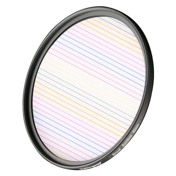 Walkingway Streak Rainbow Flare lens Filter Colorful Cinematic 49 52 55 58 62 67 72 77 82MM Camera Filter for Camera — Walkingway