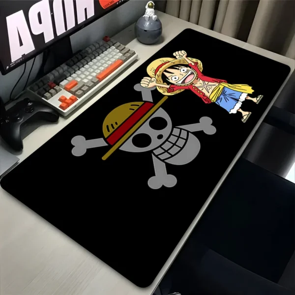 Mouse Pad Computer Laptop Gamer Keyboard Mouse Mat Anime One Piece Cute Large Mousepad Pc Gaming Accessories Decoracion Desk Mat — Mouse