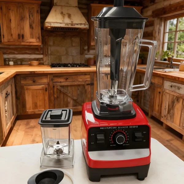 Safe BPA-Free Blender with Jar – Great for Smoothies & Beverages, Comes with 6 Useful Tools — Safe
