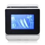 Portable Dishwasher Mini Dishwashers with Dual Water Supply Modes Portable Countertop Dishwasher with 5 Wash Programs Counterto — Portable