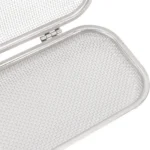 304 Stainless Steel Dishwasher Basket Fine Mesh Mesh Drain Chopstick Basket Rectangular Easy To Clean Cutlery Holder — Generic