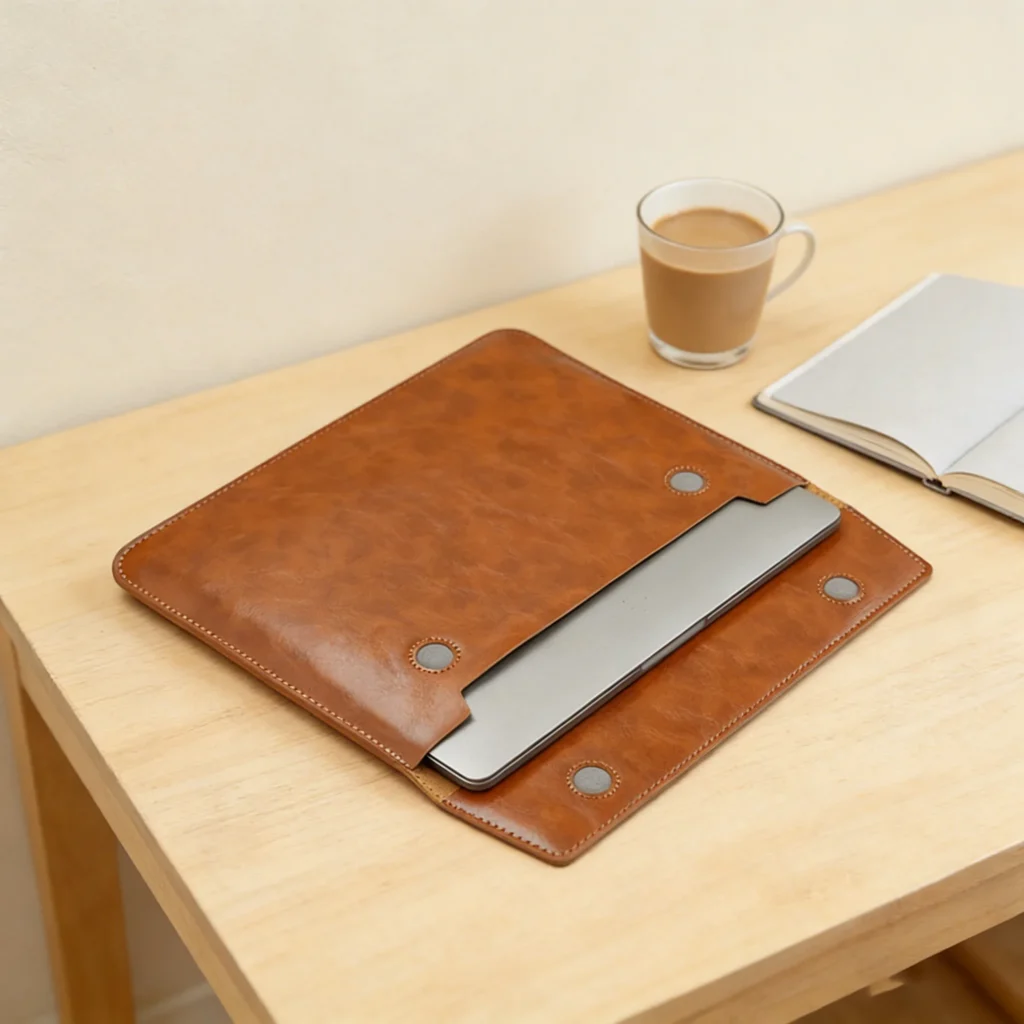 Simple Design 13/14/15/16 Inch Laptop Sleeve Case for M1 MacBook Air 13.6 Pro 14 16 PU Leather Laptop Pouch For HP Dell Huawei — Huawei