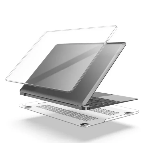 2026 Crystal Clear Laptop Case For Macbook Neo 13 A3404 Hard Cover For Mac Book Air 13.3 15 Pro 14 16 M5 M4 M3 M2 M1 Chip A3449 — MAC