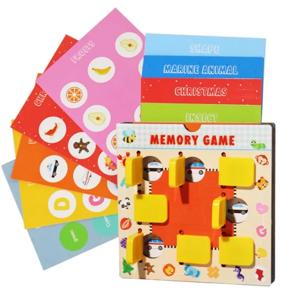 Memory Board Games Kid Creative Toy Pattern Matching Logice Thinking Brain Intellectual Challenge Game Education Toy — Memory