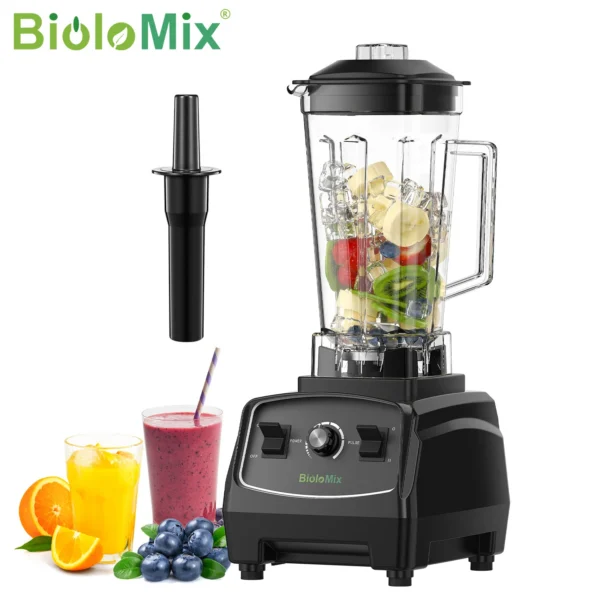 BPA Free 3HP 2200W Heavy Duty Commercial Grade Blender Mixer Juicer High Power Food Processor Ice Smoothie Bar Fruit Blender — BPA
