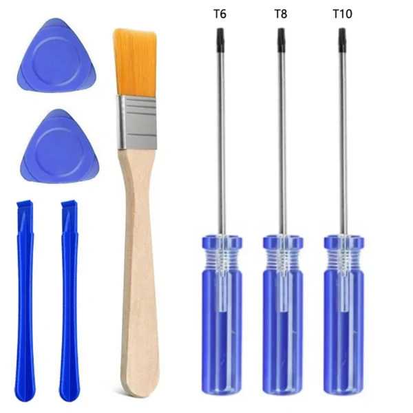 1Set For Xbox One 360 PS3 PS4 PS5 Serie Screw Driver Torx T6 T8 T10 Security Screwdriver Tamperproof Hole Repairing Opening Tool — Ring