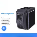6 Liters Mini Portable Car Heating And Cooling Box Hot And Cold Small Refrigerator Easy To Carry Mini Refrigerator — Generic