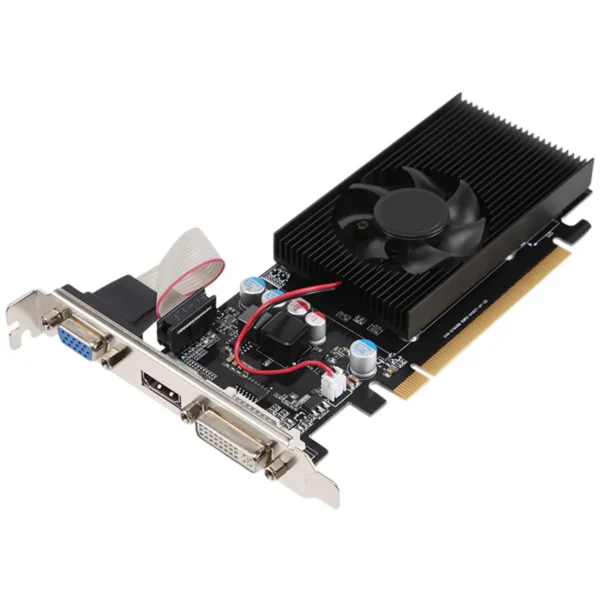 Best GT210 1GB DDR2 64Bit Graphics Card PCIE 2.0 GPU HDMI-Compatible DVI VGA Desktop Video Card — Best