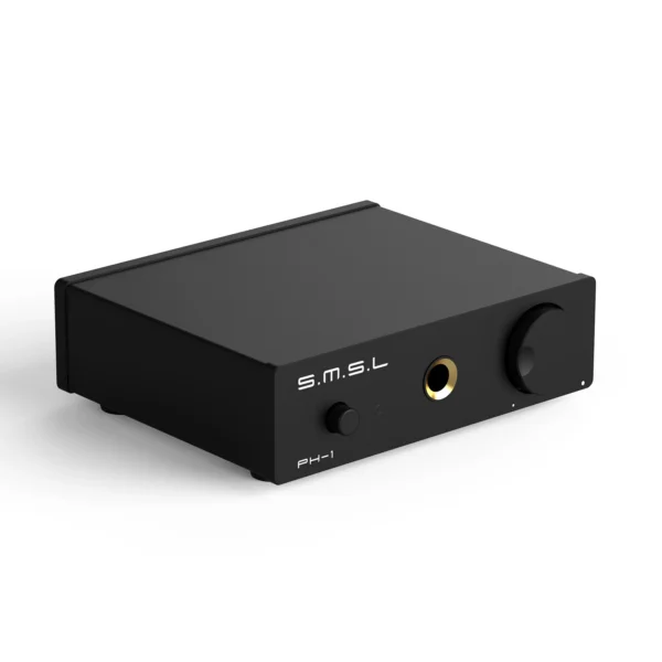 SMSL PH-1 High Fidelity MM Phono Amplifier Built-In Headphone Amplifier with Precision CNC-Machined Compact Chassis — MAC