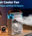 New 3 In 1 Fan AIr Conditioner Household Mini Air Cooler LED Night Light Portable Humidifier Air Adjustment Fan Office Home Fan — New