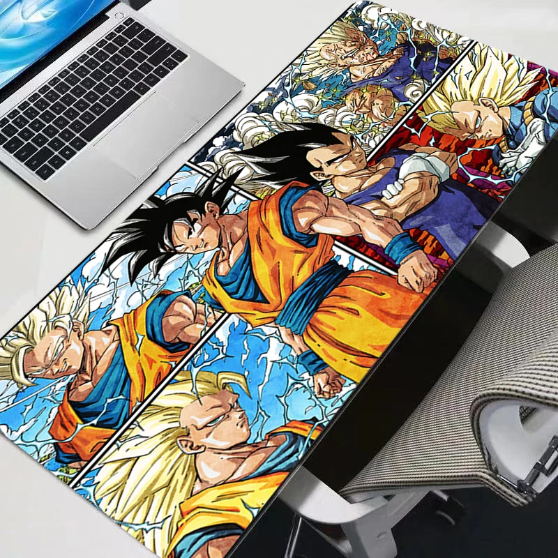 Dragon Ball Z Kawaii DBZ Mouse pad Anime Cute Girl Gabinete Gamer Computer Desk Mat Keyboard Gaming Accessories Mousepad — Dragon