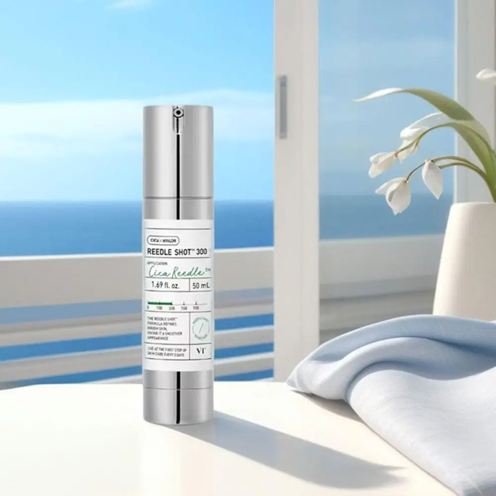 Micro Crystal Moisturizing Brightening Facial Essence - Pore Minimizing Exfoliating Skin Texture Improving Care Serum — Micro