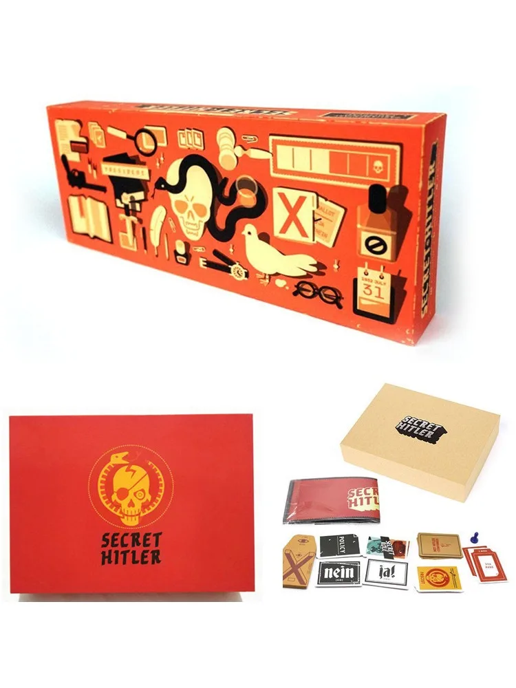 Secret Hitler Board Game Card Game Party Game SHT — Secret
