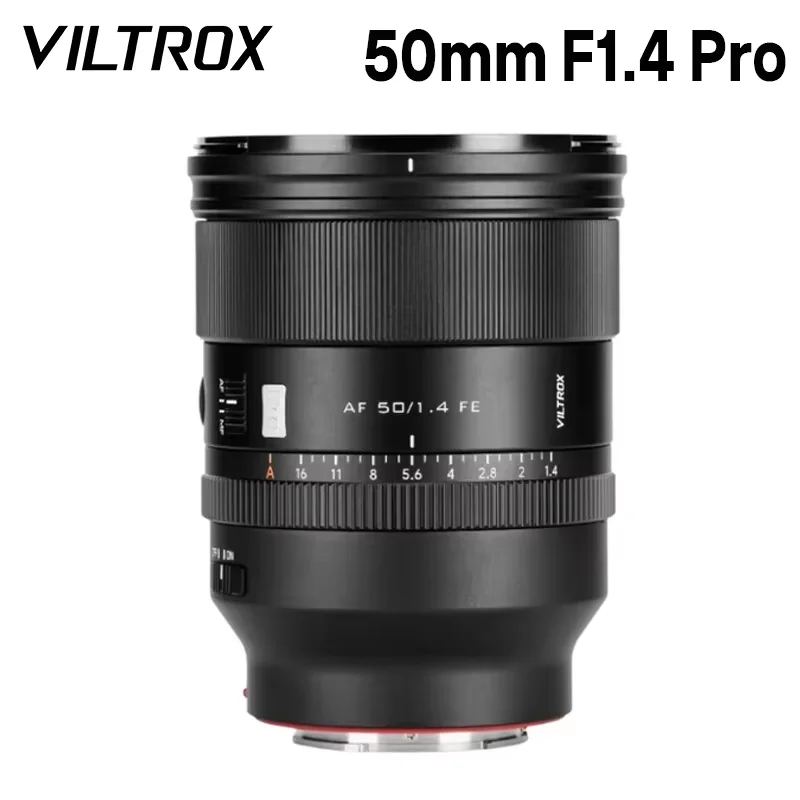 VILTROX AF 50mm F1.4 Pro Auto Focus Lens Full Frame Large Aperture Full Frame Mirrorless Camera Lens for Sony E Nikon Z Mount — Sony