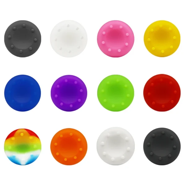 Non-slip Silicone Analog Joystick Thumb Stick Grip Cap for PS2 PS3 PS4 PS5 Xbox One Xbox 360 Xbox Series X Switch Pro Controller — Non-slip