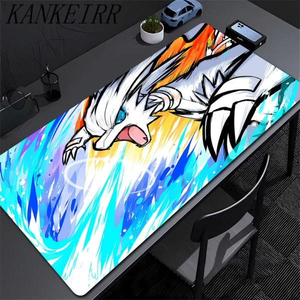 Anime Elf Mouse Pad P-pokemon Large Keyboard Mousedesk Pad Non-slip Rubber Gaming Mousepad Laptop Mouse Carpet Game Table Mat — Anime