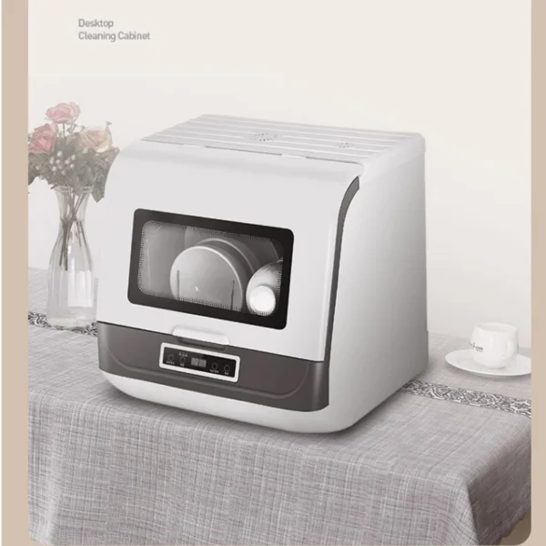 DWS-T05 small desktop dishwasher, installation free, fully automatic intelligent disinfection — DWS-T05