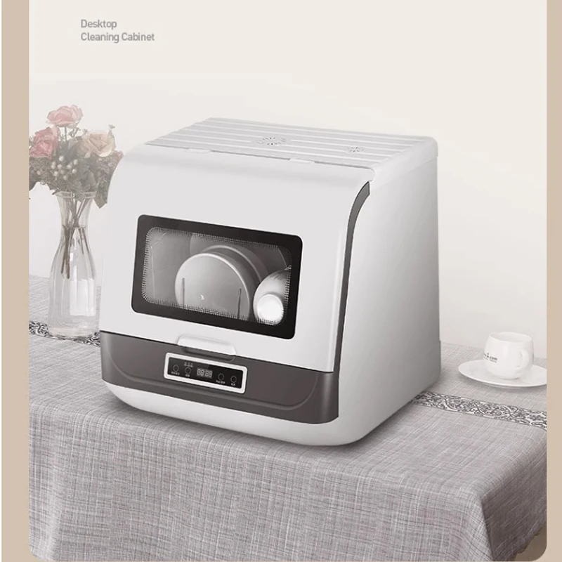 DWS-T05 small desktop dishwasher, installation free, fully automatic intelligent disinfection — DWS-T05