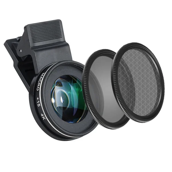 15X/30X Macro Lens Phone Camera Lens Kit with CPL/Starlight Filter, Remote & Tripod for iPhone 11 13 14 Smartphone Accessories — MAC