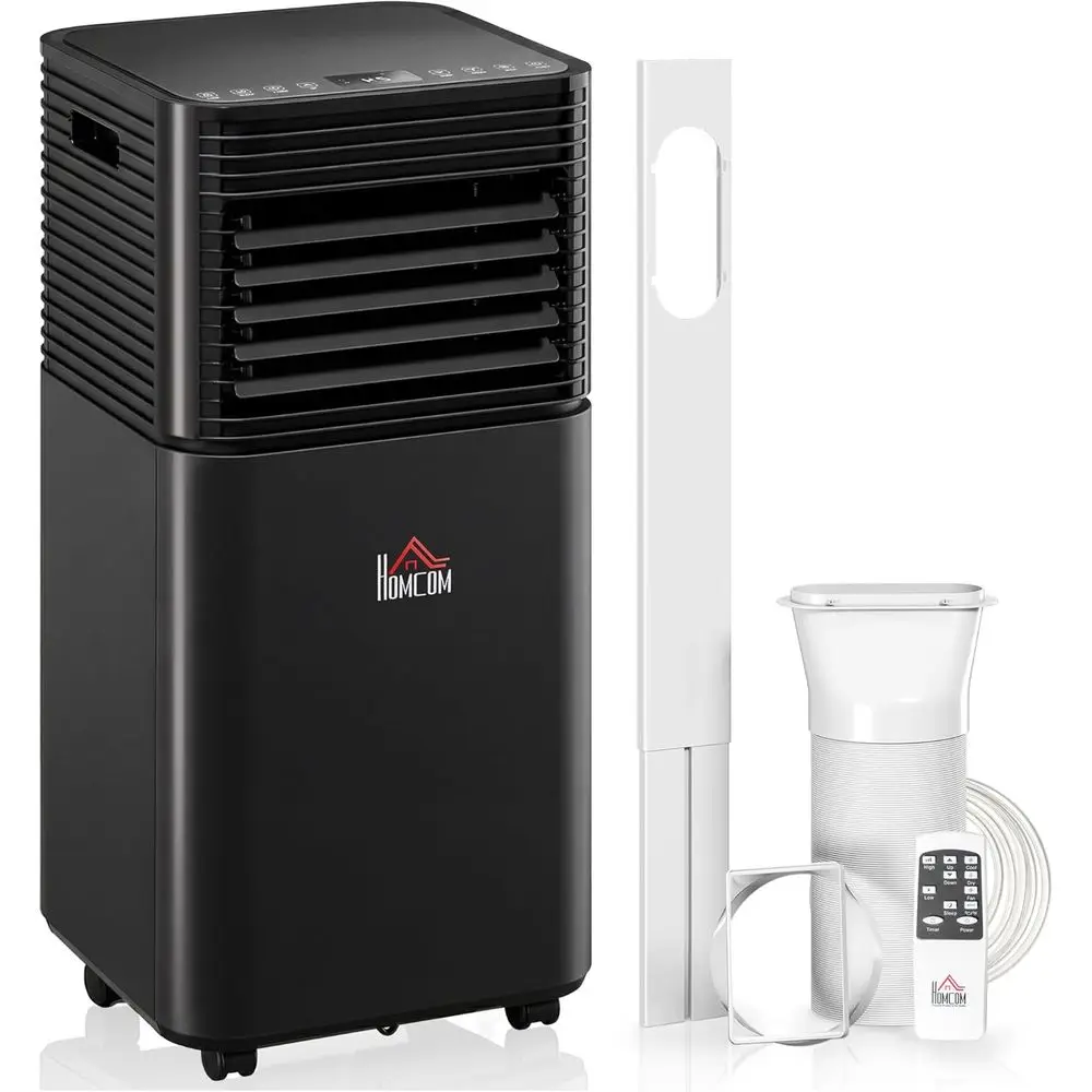 10000 BTU Portable Air Conditioner for Rooms up to 441 Sq. Ft., 3-in-1 Mobile AC with Dehumidifier, Cooling, Sleep Mode, Remote, — Generic
