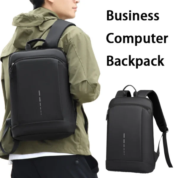 Men's Waterproof Backpack Ultra-Lightweight Men's Backpack Stylish Men's Backpack 15.6-inch Laptop Backpack — Men's