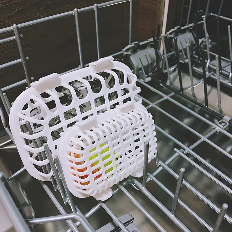 2pcs Kitchen Accessories for Organizing Small Items Specifically Designed for Dishwasher Cleaning and Draining — Generic