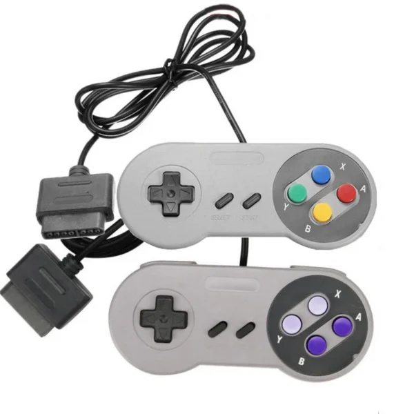 16 Bit Controller For Nintendo SNES Gamepad SNES System Console Controller Gaming Joystick For Nintendo SNES Game Pad — Generic