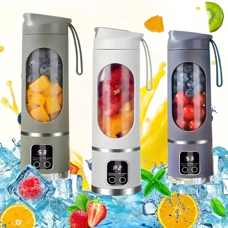 Portable juicer, handheld blender, USB charging juice maker, suitable for making smoothies, milkshakes, and fruit juices — Portable